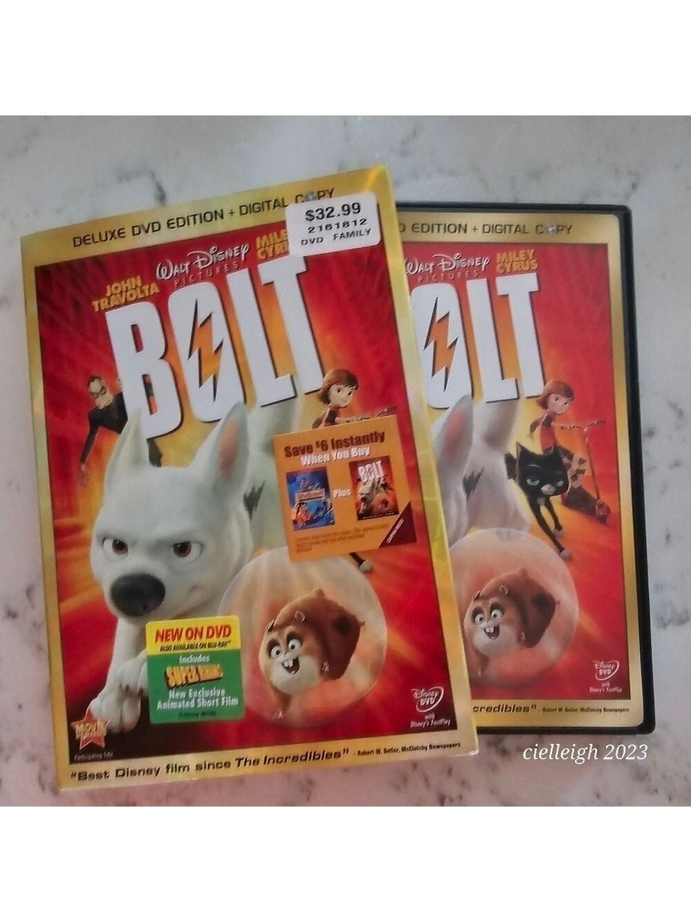 📽3 for $10 movies📽 Walt Disney's Bolt DVD